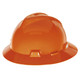 MSA 10058322 Hat,V-Gd,W/1-Touch Susp.,Orange