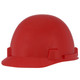 MSA 10084082 Cap,Smoothdome,Ratchet 6 Pt,Avia. Red