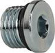 MSA 10086491 Plug,Hollow Hex,9/16"-18 Thread