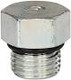 MSA 10086491 Plug,Hollow Hex,9/16"-18 Thread