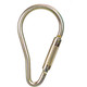 MSA 10089209 Carabiner, Steel, 2.1 Gate, 3600 Lb