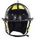 MSA 10107994 Helmet Assy,Std,1044 Defender,Blk,Nomex