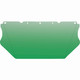 MSA 10115842 Visor,V-Gard,Pc,Gn,Afas,Shxstdxthk