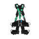 MSA 10150455 Gravity Suspension Harn,Green,Lg,Us