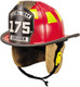 MSA 1044FDR Fire Helmet, 1044, Fs, Red, Deluxe
