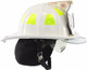 MSA 1044FSW Fire Helmet, 1044, Fs, White, Std