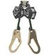 MSA 64111-00B Mini Pfl  V-Shock 1.8M (Twin) Steel Hook