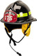 MSA 660CFDB Fire Helmet, 660, Fs, Black, Deluxe