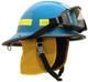MSA 660CFDC Helmet,Cairns 660C Metro Blue Dlx Fs