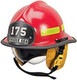 MSA 664DSR Helmet Assy,Std,664 Defender,Red