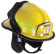 MSA 664FSY Fire Helmet, 664, Fs, Yellow, Std