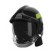 MSA HP3DSB Helmet Assy,Std,Hp3 Defender, Black