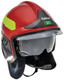MSA HP3DSR Helmet Assy,Std,Hp3 Defender, Red