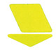 MSA SP12YP Scotchlite L/Y Diamonds, 2-Sets