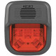 MACURCO HS-G Horn Strobe Alarm, 4-3/4" L, 2" W, LED