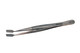 Aven 18202 Pattern 36 Straight Broad Angled High Precision Tweezer, Stainless Steel, 4-3/4" Length