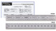Fowler, 52-266-024-0 24"/600 mm Rigid Magnetic Rule
