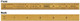 Fowler 12" 4R Flexible Titanium Golden Rule 52-299-012-0