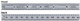 Fowler 600mm Satin Flexible Chrome Steel Rule 52-380-040-0