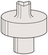Mitutoyo 810-042 V-ANVIL, 8MM GROOVE WIDTH
