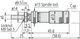 Mitutoyo 148-862 MICROMETER HEAD, .5" - 0 (REVERS