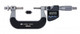 Mitutoyo 324-252-30 Series 324 Interchangeable Ball Anvil-Spindle Gear Tooth Micrometer, 25 to 50 mm