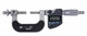Mitutoyo 324-351-30 Series 324 Interchangeable Ball Anvil-Spindle Gear Tooth Micrometer, 0 to 1"