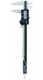 Mitutoyo 500-164-30 AOS Absolute Digimatic Caliper, 0-8" (0-200mm), OD & ID Carbide Jaws