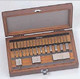 Mitutoyo 516-466-26 Metric Gauge Block Square Steel Set, 32, grade 0