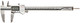 Mitutoyo 536-222 VERNIER SCRIBING CALIPER 0-200MM