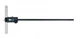 Mitutoyo 571-206-10 Digital ABS Depth Gauge, 0 to 750 mm