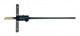 Mitutoyo 571-214-10 Digital ABS Depth Gauge, 0 to 18" / 0 to 450 mm
