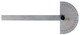 Mitutoyo 968-202 PROTRACTOR, ROUND HEAD