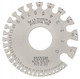 Starrett 281 American Standard Wire Gauge, 0 to 36, 0.325 to 0.005" range