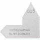 Starrett RADIUS GAGE, .015"