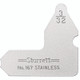 Starrett RADIUS GAGE, 3/32