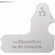 Starrett RADIUS GAGE, 5/32"