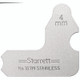 Starrett RADIUS GAGE, 4mm