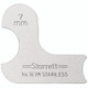 Starrett RADIUS GAGE, 7mm