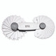Starrett RADIUS GAGE SET, 7.5-15mm, 32 LEAVES