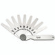 Starrett THICKNESS GAGE, .0015 - .015", 9 TAPERED LEAVES