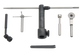 Starrett PROBE TIP, 5 WAY ADAPTOR ASSEMBLY