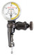 Starrett 711HSZ Last Word Dial Test Indicator with body clamp, 0.03" range, 0 to 15 to 0 reading