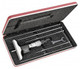 Starrett 446AZ-6RL Digital Depth Micrometer, 0 to 6", 6 rods