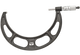 Starrett OUTSIDE MICROMETER, 7-8", .001" GRADS