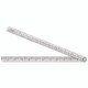 Starrett 471 Steel Folding Rule With Circumference Measurement, 24" Length, 3/4" Width, 1/32" Thickness