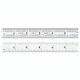 Starrett 1604R-6 Spring Tempered Steel Rule With Inch Graduations, 4R Graduations, 6" Length, 3/4" Width, 3/64" Thickness