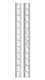 Starrett C303SR-12 Steel Ruler, 12" Long, 1" Wide