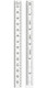 Starrett C334-150 Full-Flexible Rule - mm and inch Graduations, 150mm to 5-3/4", 12mm