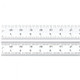 Starrett RULE, 24", 4R GRAD, HEAVY SPRING TEMPERED